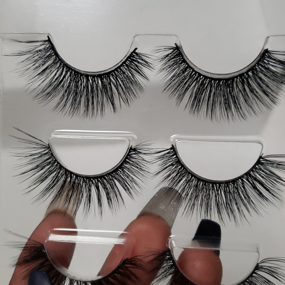 6D MINK lashes set of 3
